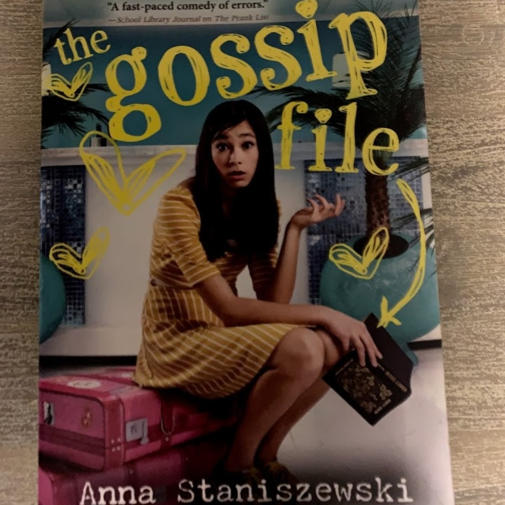 The Gossip File by Anna Staniszewski --- USED
